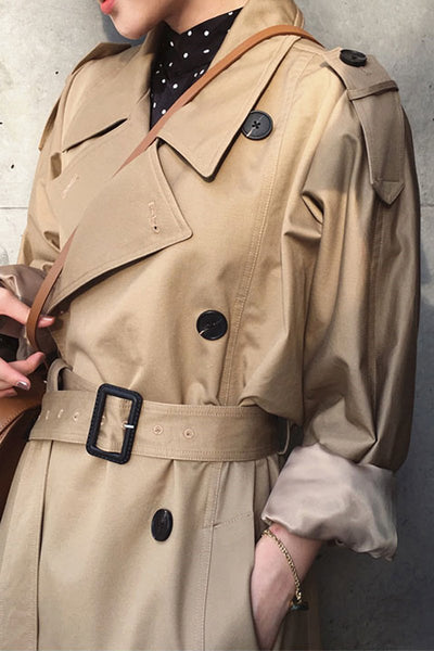 Casaco Trench Longo