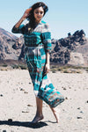 Vestido Maxi Bohemian Encanto do Deserto