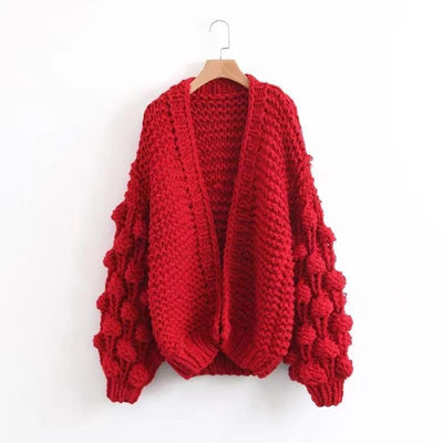 Extreme Chunky Knit Cardigan