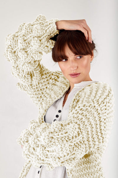 Extreme Chunky Knit Cardigan