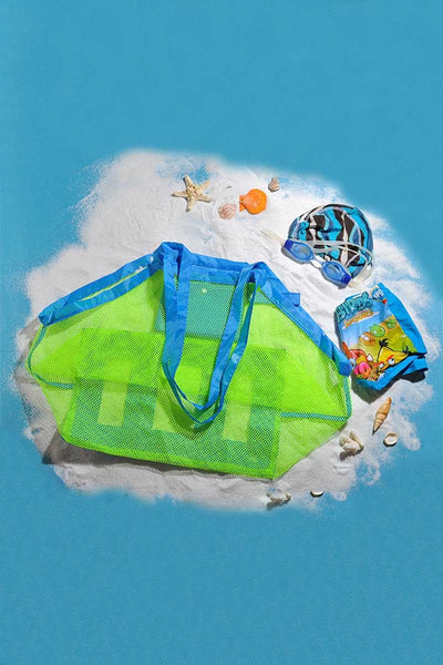 Bolsa de Praia Dobrável Anti Areia